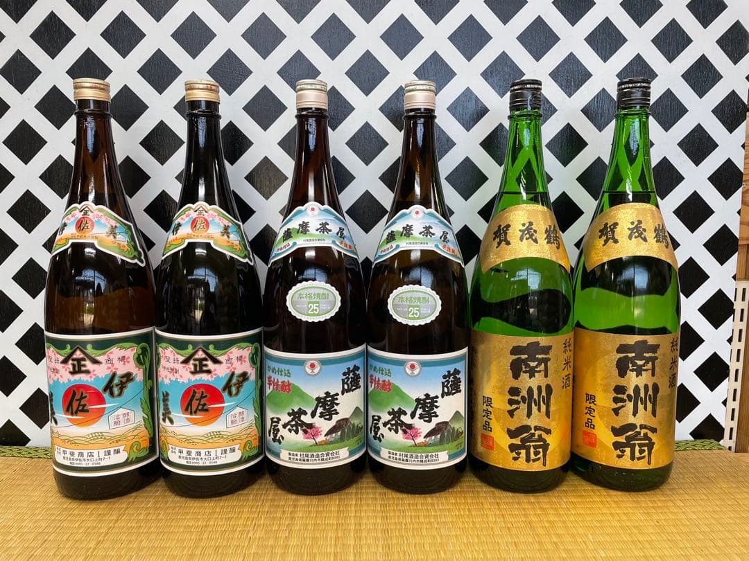 プレミアム焼酎伊佐美セット 伊佐美 薩摩茶屋 南洲翁（純米酒）1800ml６本組