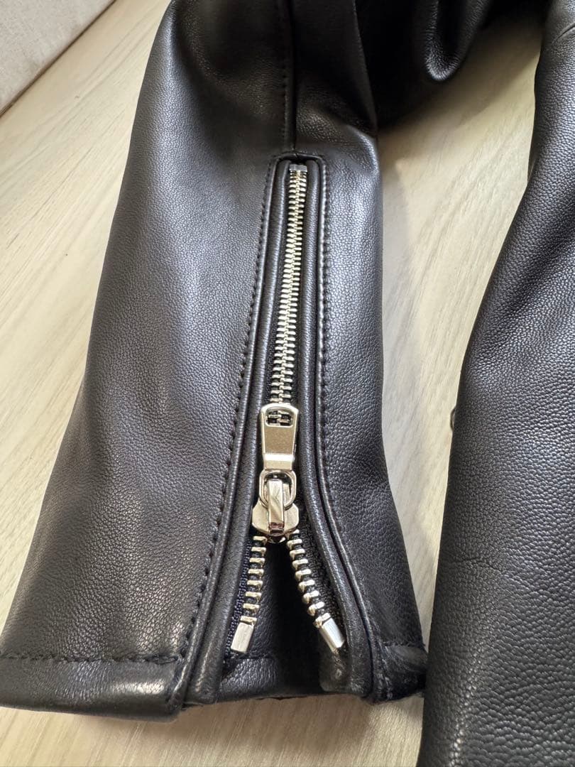 割引特価！BEAUTY&YOUTH ブラックM シングルライダースジャケット