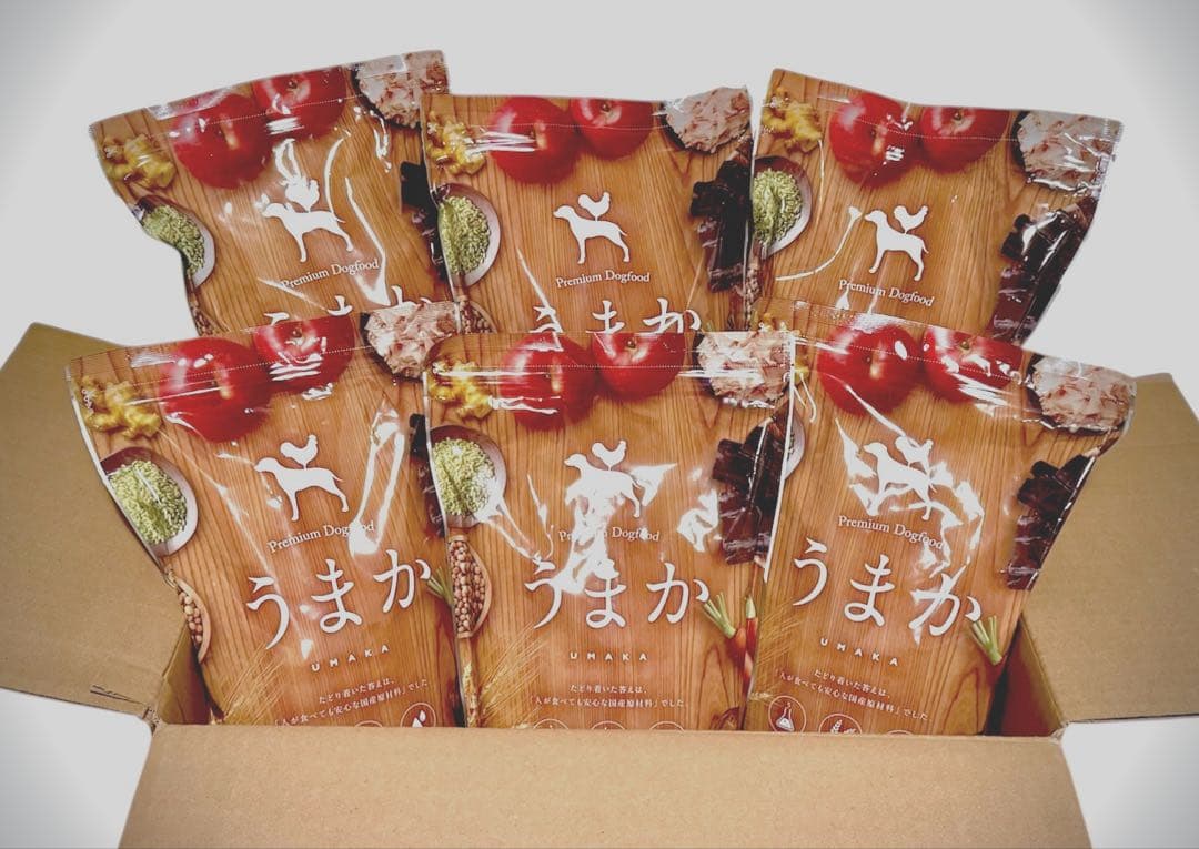 プレミアムドッグフード うまか（UMAKA）1.5kg ×6袋セット
