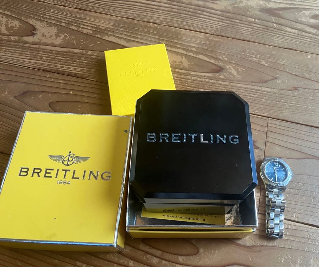 BREITLING COLT CHRONOMAT 自動巻き時計　リューズ修理必要