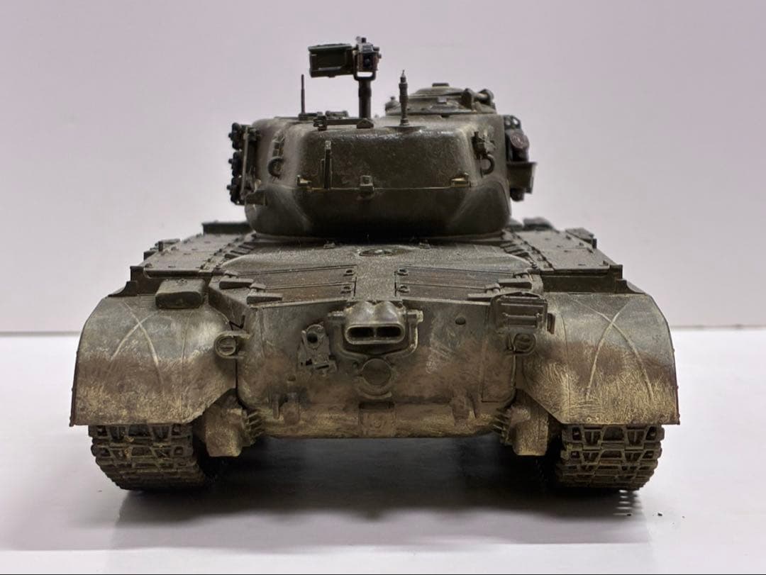 タミヤ　1/35 M26 パーシング　完成品　戦車　模型　プラモデル