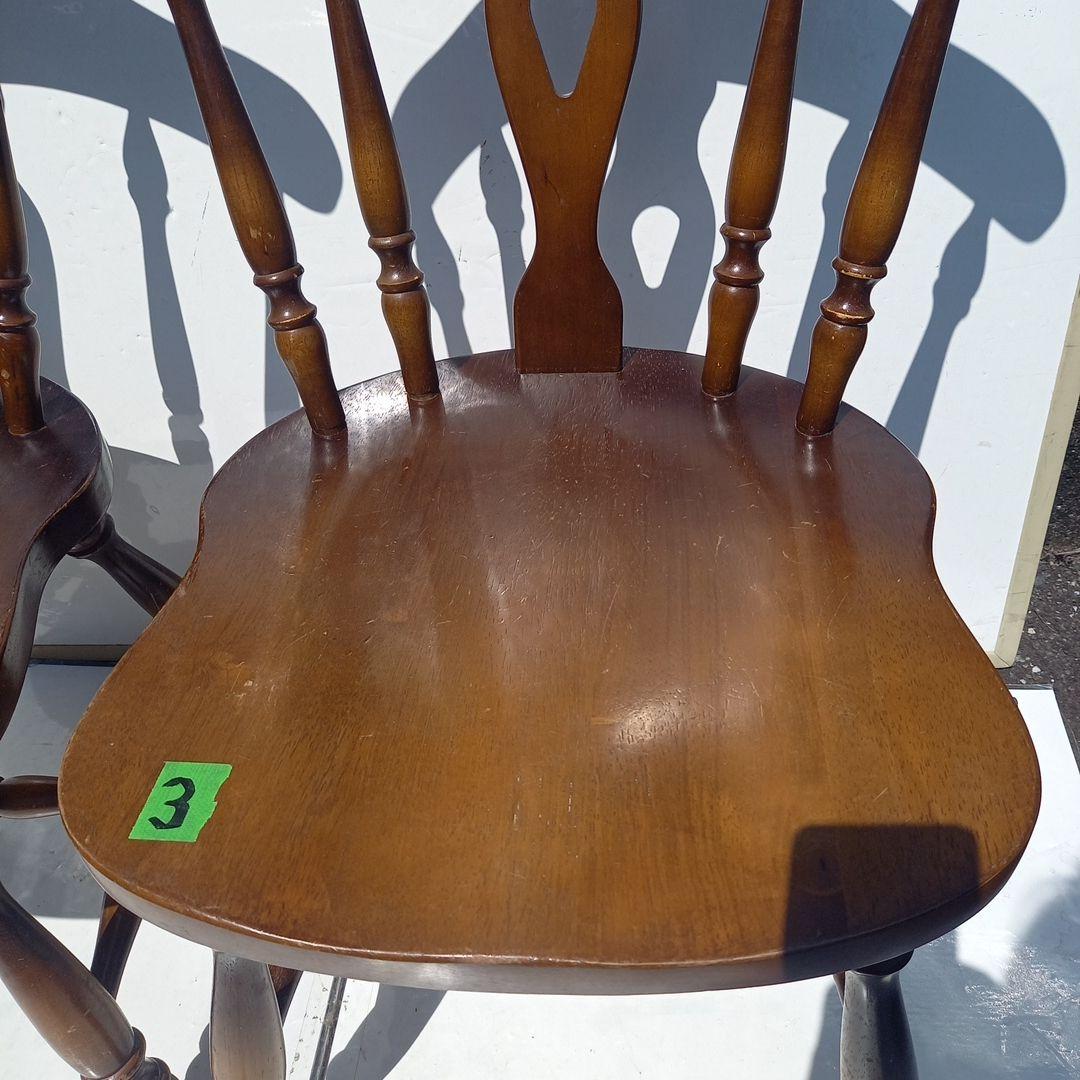 キツツキ　飛騨産業　ダイニングチェア2脚セット