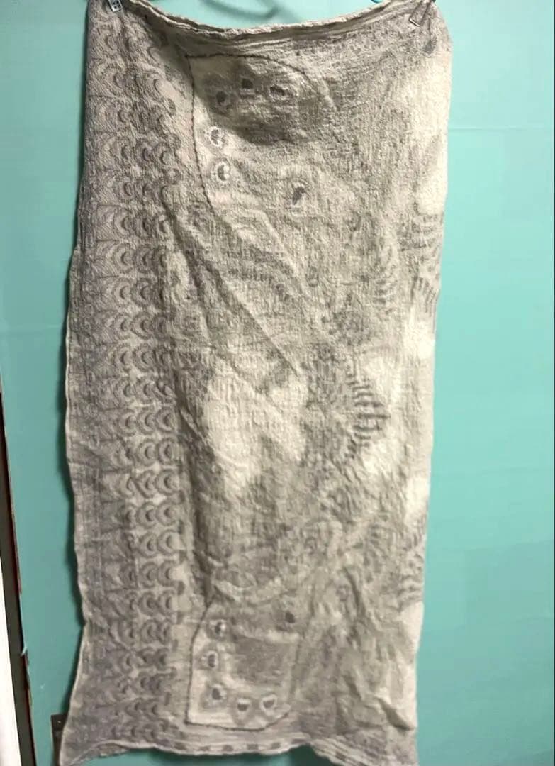 椎名林檎ストール　再生案件　ベージュ