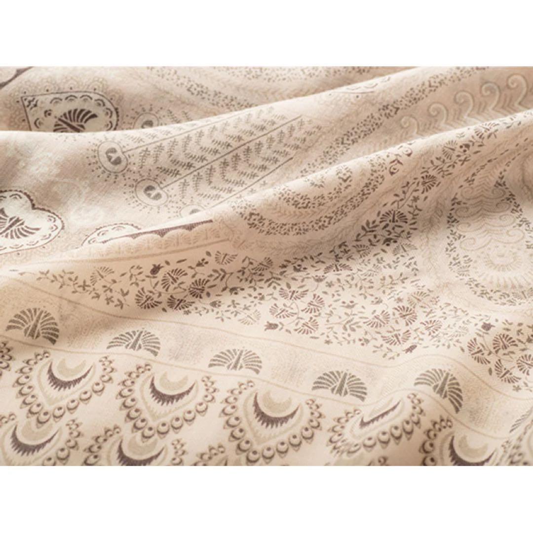 椎名林檎ストール　再生案件　ベージュ