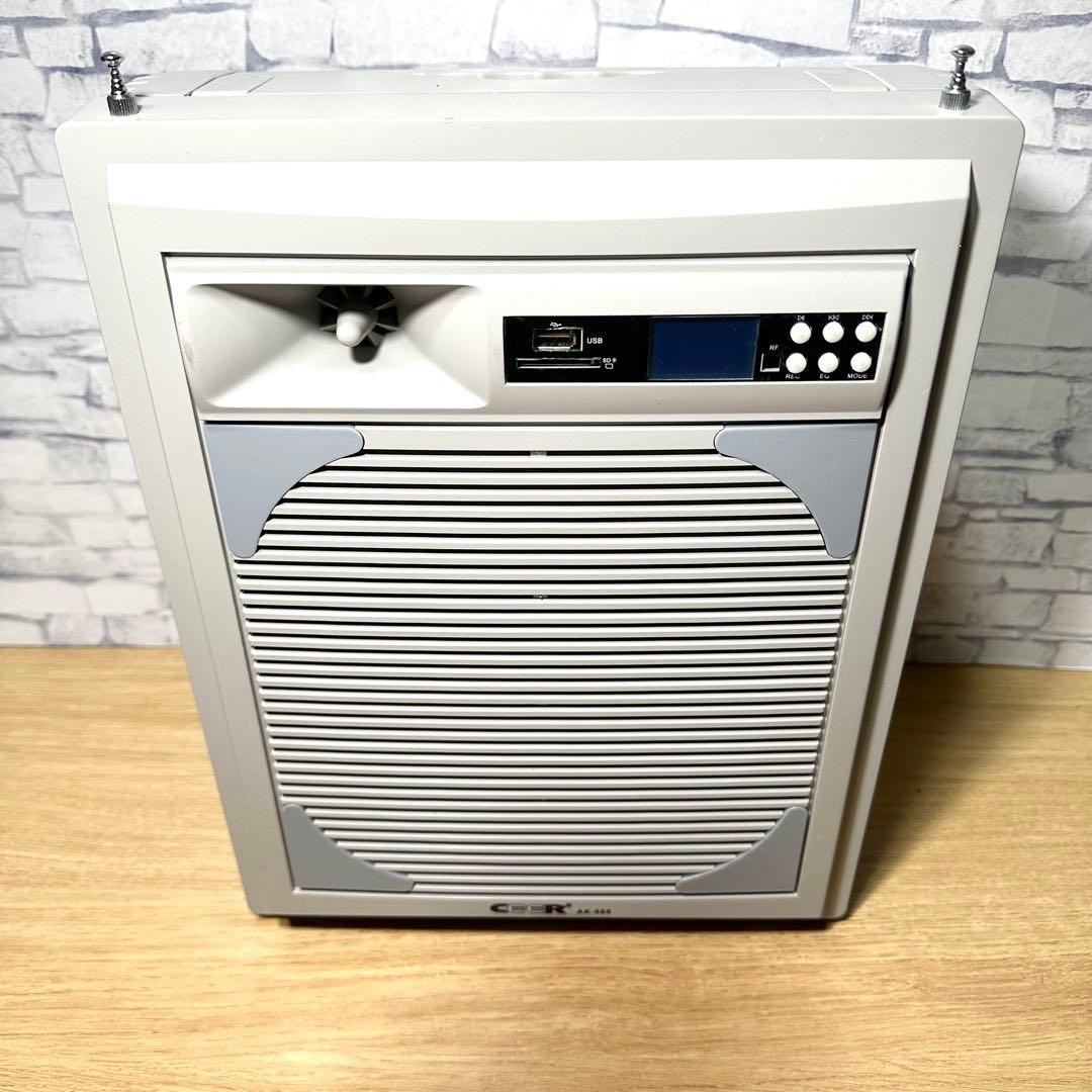 CEER AK-668 ワイヤレスアンプ ポータブルアンプ セット 動作確認済