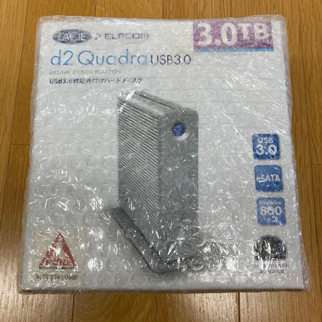 外付けハードディスク・ドライブ LaCie d2 Quadra USB 3.0 3.0TB