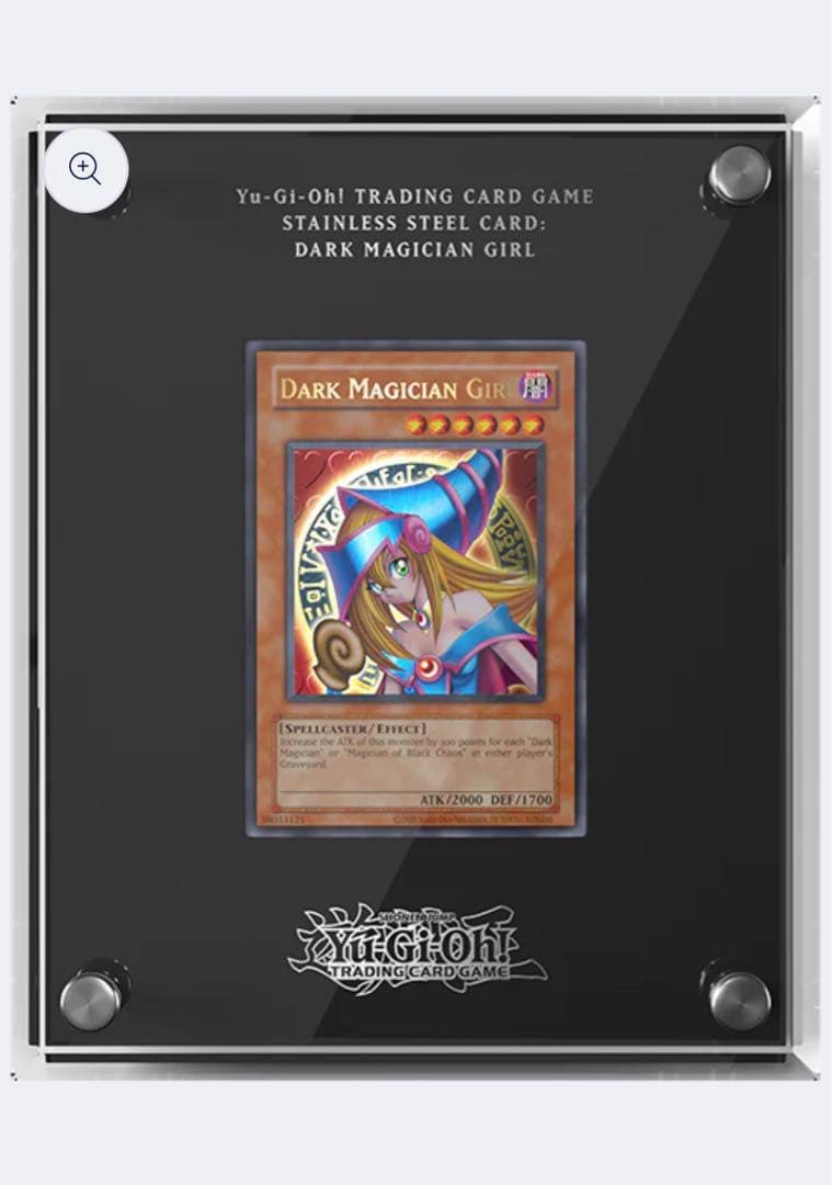 遊戯王　ブラック・マジシャン・ガール　ステンレス　英語版