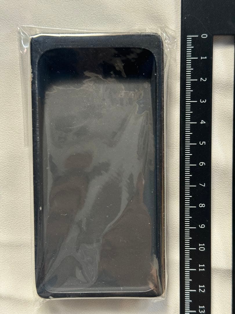 漆塗装　天然木　硯箱　蒔絵付御所車　伝統工芸品