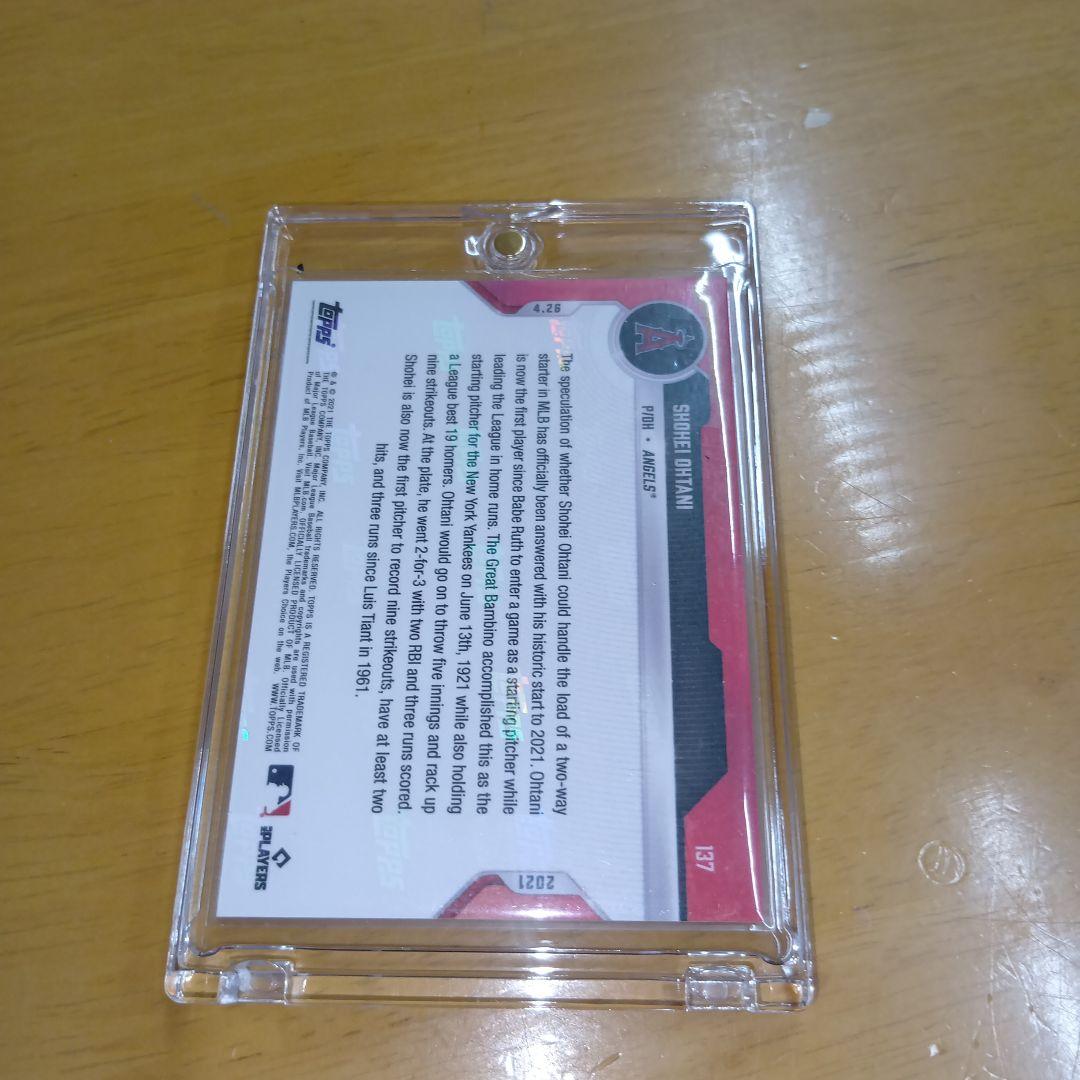 【大谷翔平】ベーブルース 以来 本塁打トップ 先発登板 topps 記念 カード