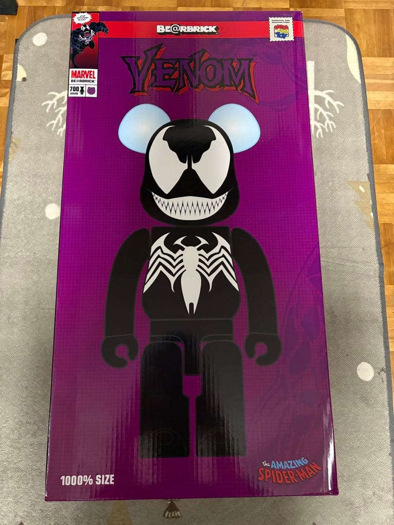 ヴェノム　ベアブリック　1000% マーベル　スパイダーマン