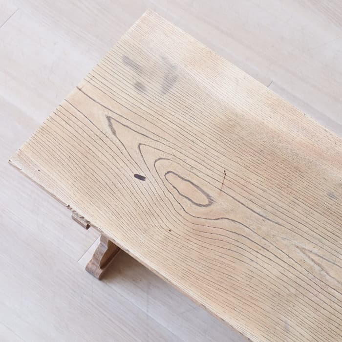 アンティーク ケヤキ 書机 無垢材 文机 ローテーブル 古家具