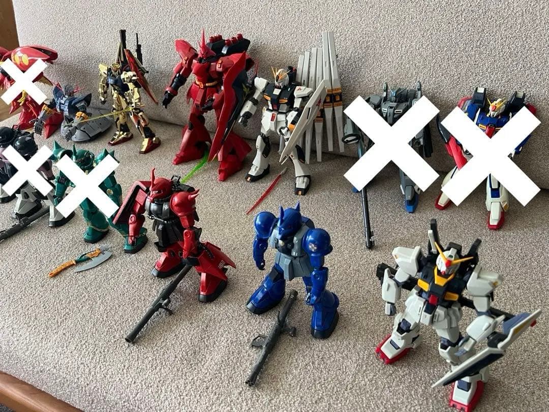 ガンプラ　MG 組立済み　整備してさらにカッコよくして下さい(*'▽'*)