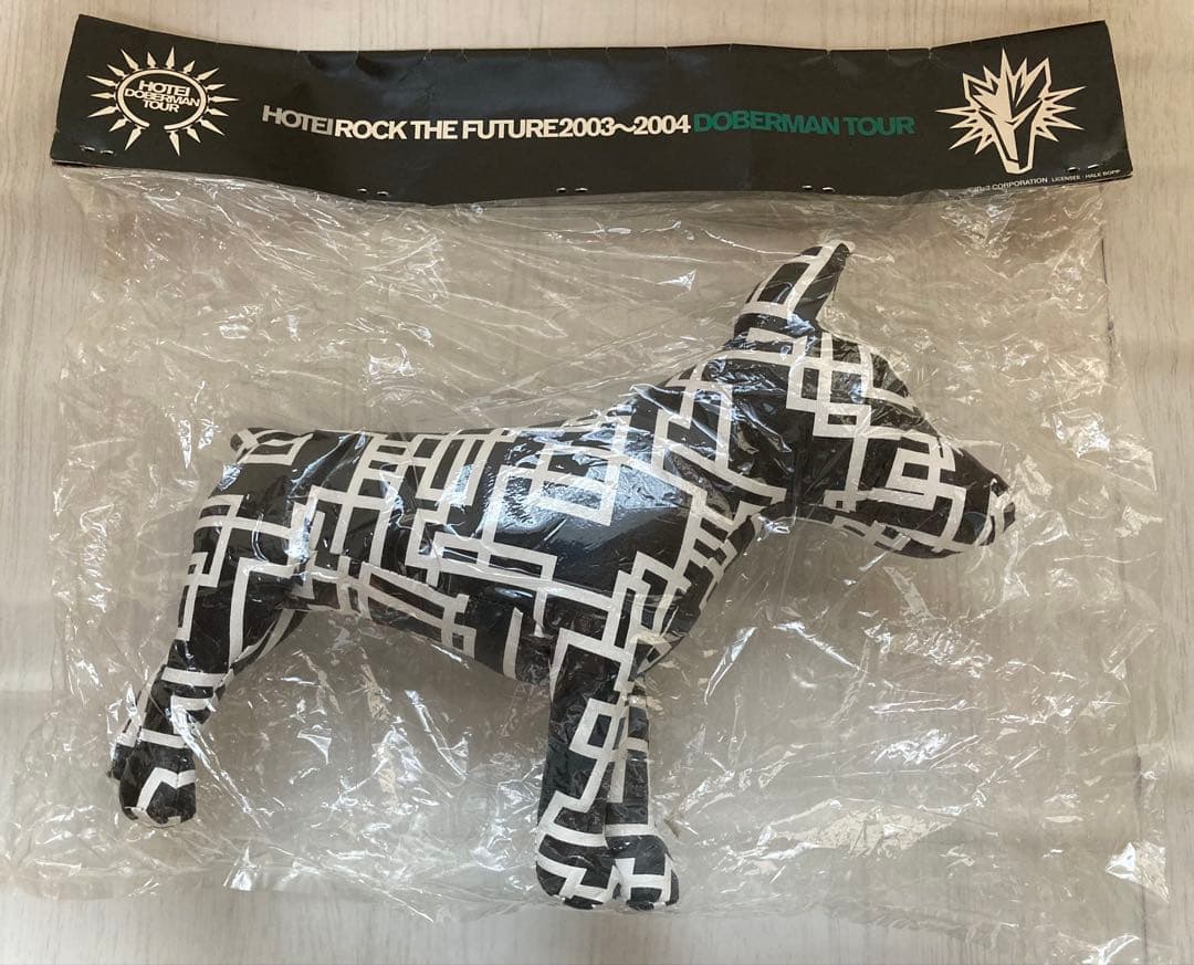 新品未開封　布袋寅泰　ドーベルマンツアー　グッズ　ぬいぐるみ　おまけ付き