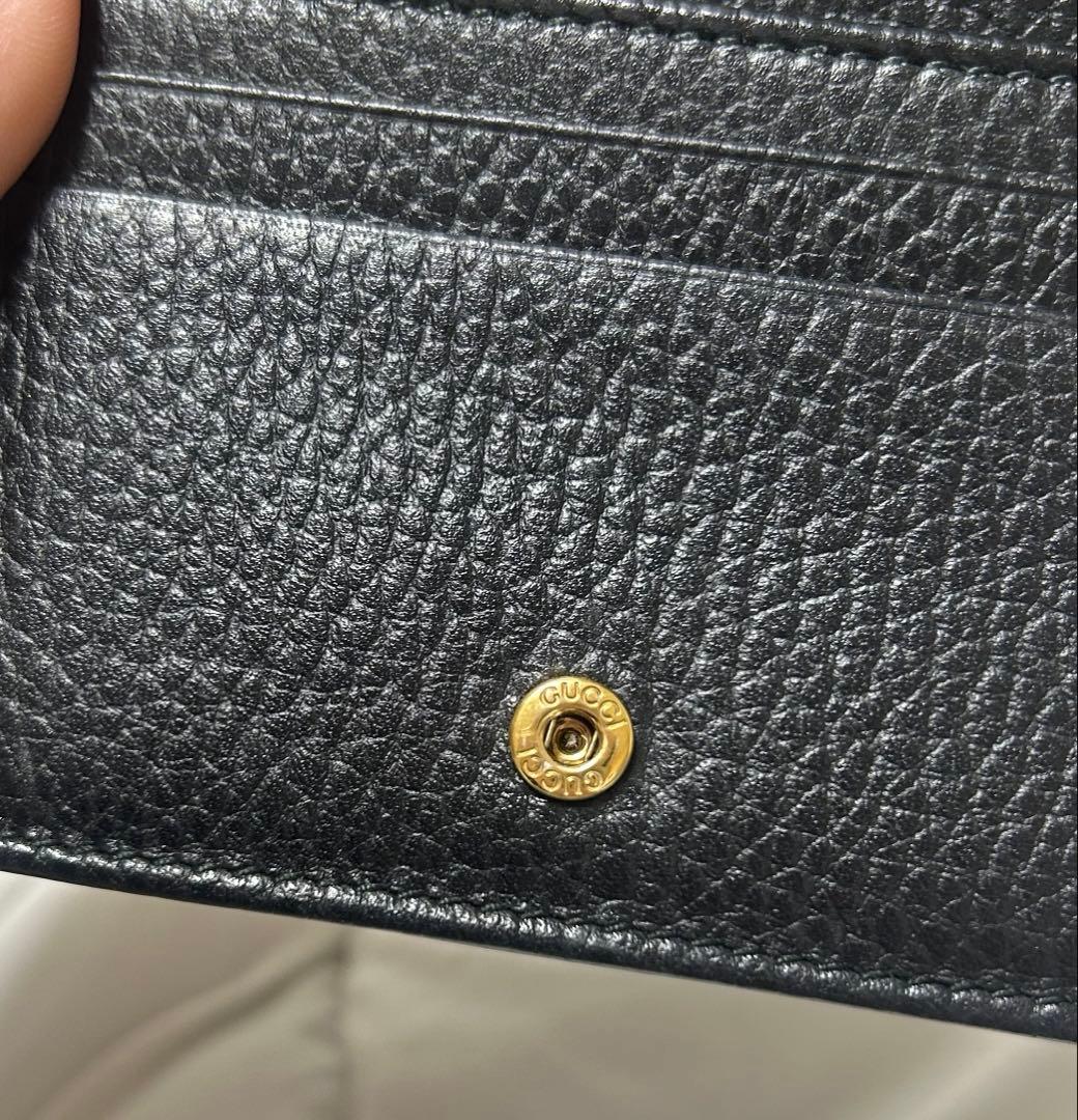 GUCCI バタフライ　2つ折り財布　ウォレット