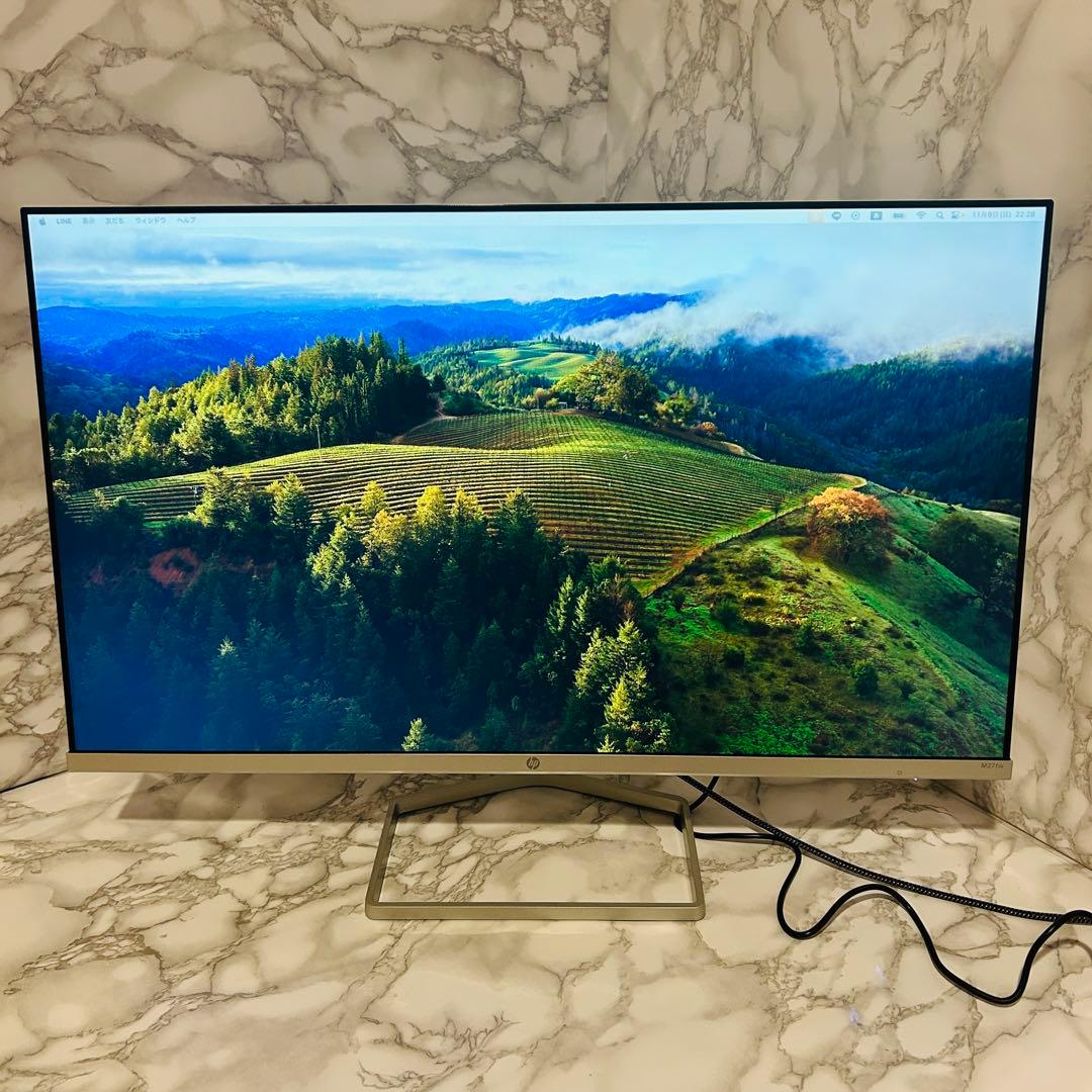 HP モニター ディスプレイ 27インチ M27fw ホワイト