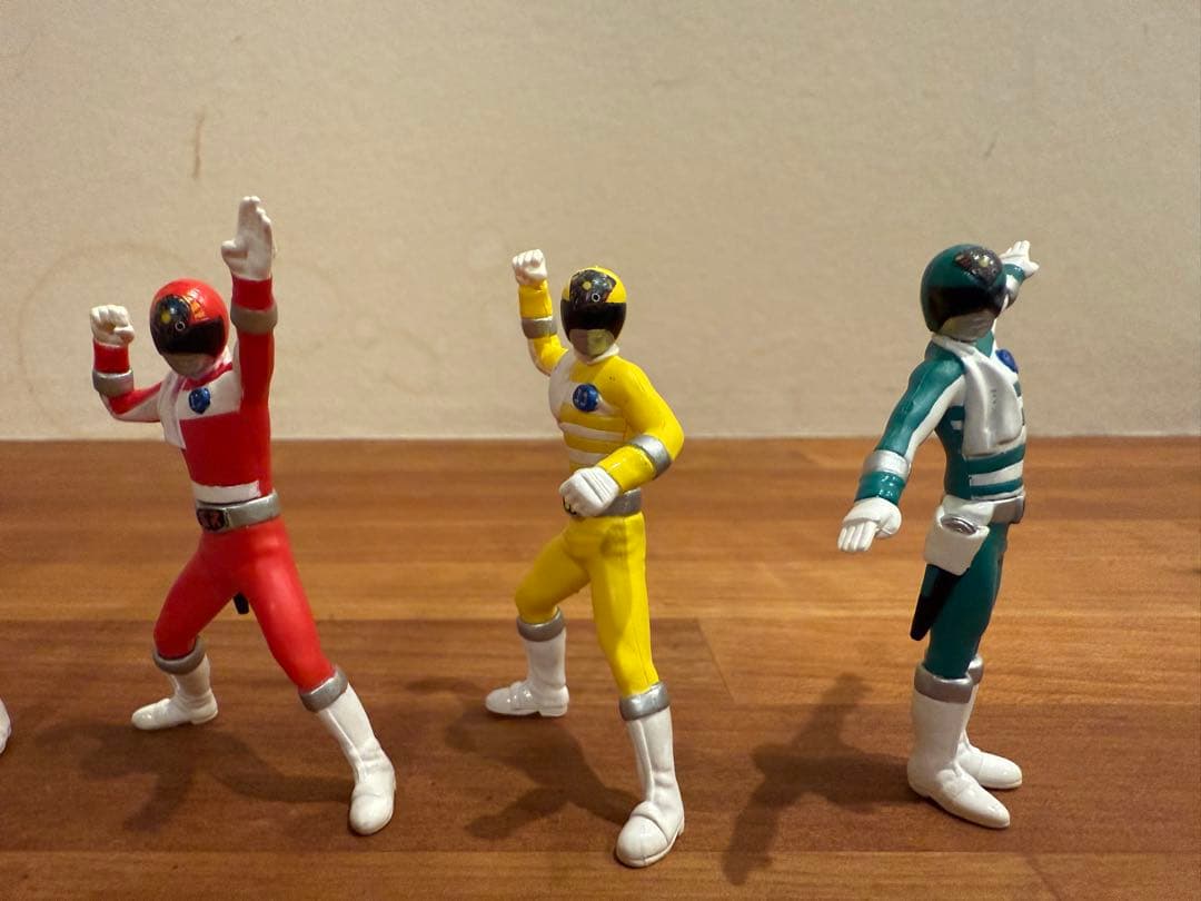 キャラエッグ　スーパー戦隊　デンジマン　フィギュア