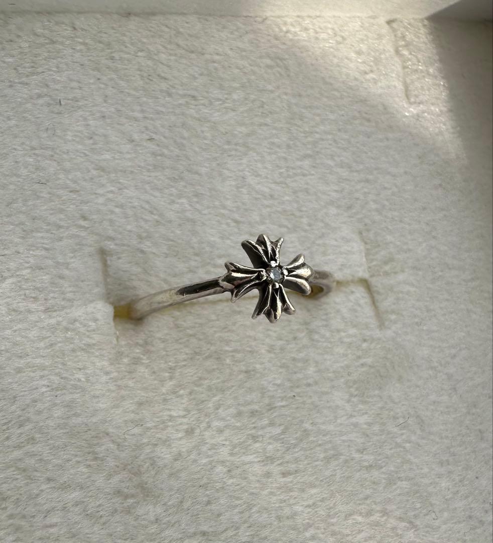 クロムハーツ バブルガム ダイヤモンドリング size8号