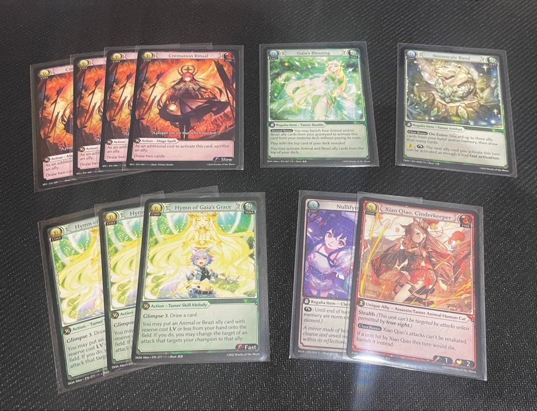 GRAND ARCHIVE引退品