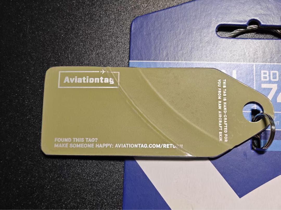 JetOneX Aviationtag B747-400M 元KLMオランダ航空