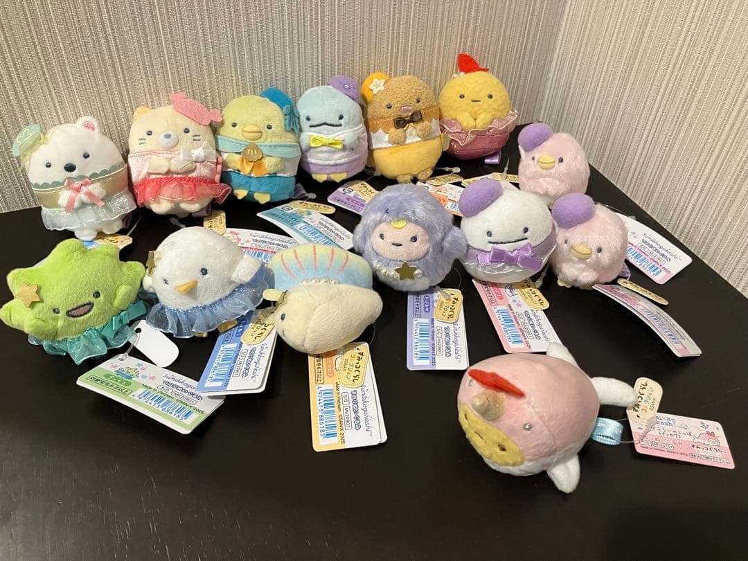 【新品】すみっコぐらし てのりぬいぐるみ ぺんぎんラグーン 14点セット