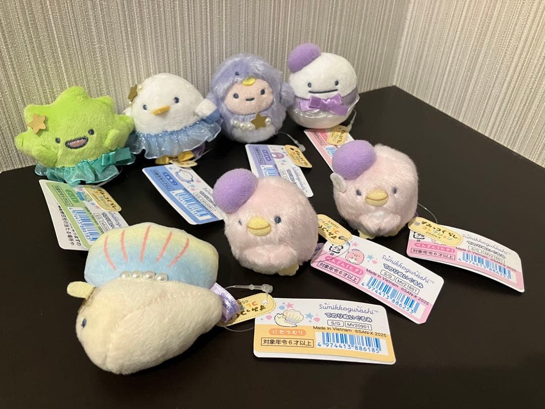 【新品】すみっコぐらし てのりぬいぐるみ ぺんぎんラグーン 14点セット