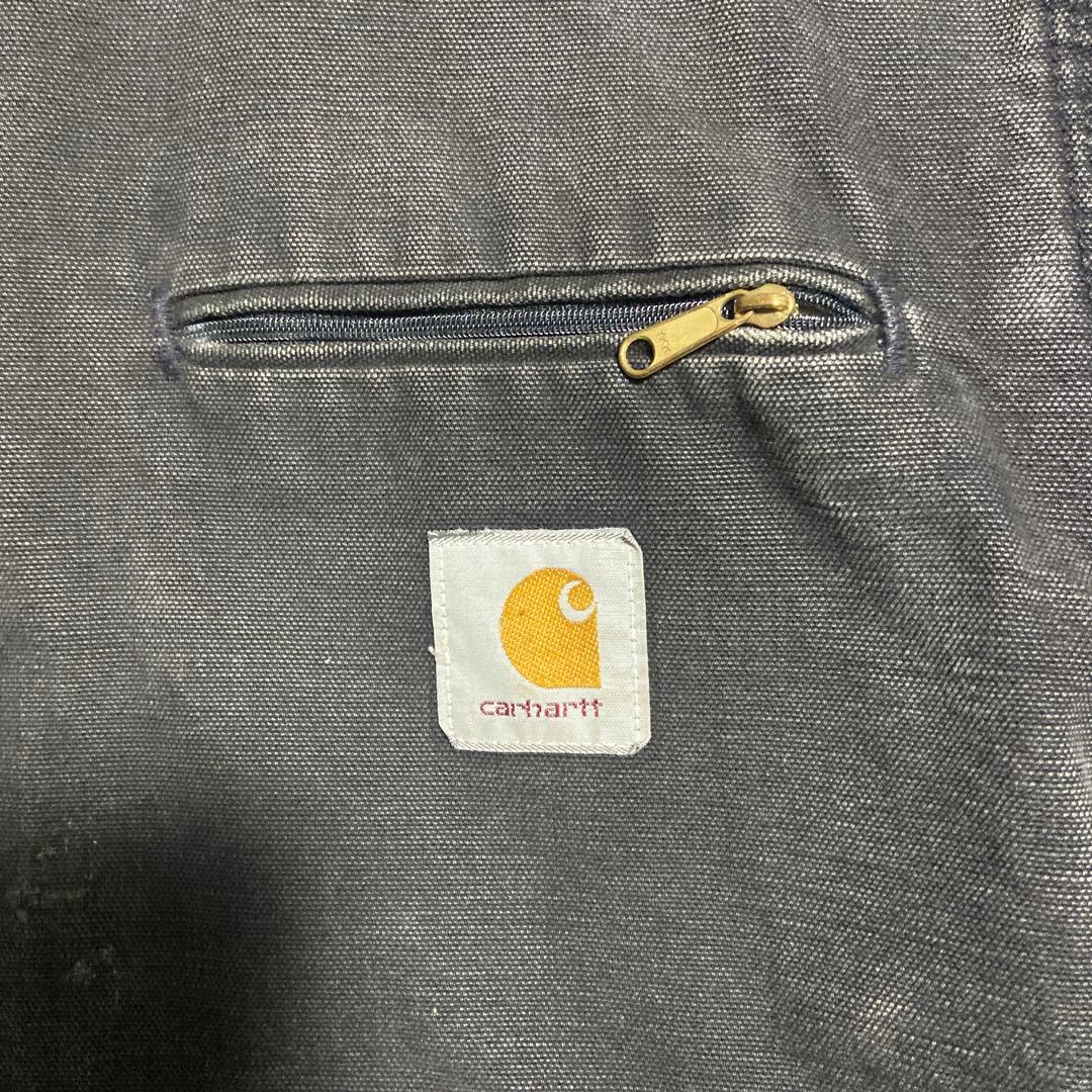 【Carhartt】デトロイトジャケット カーハート 80s USA製 ブラック