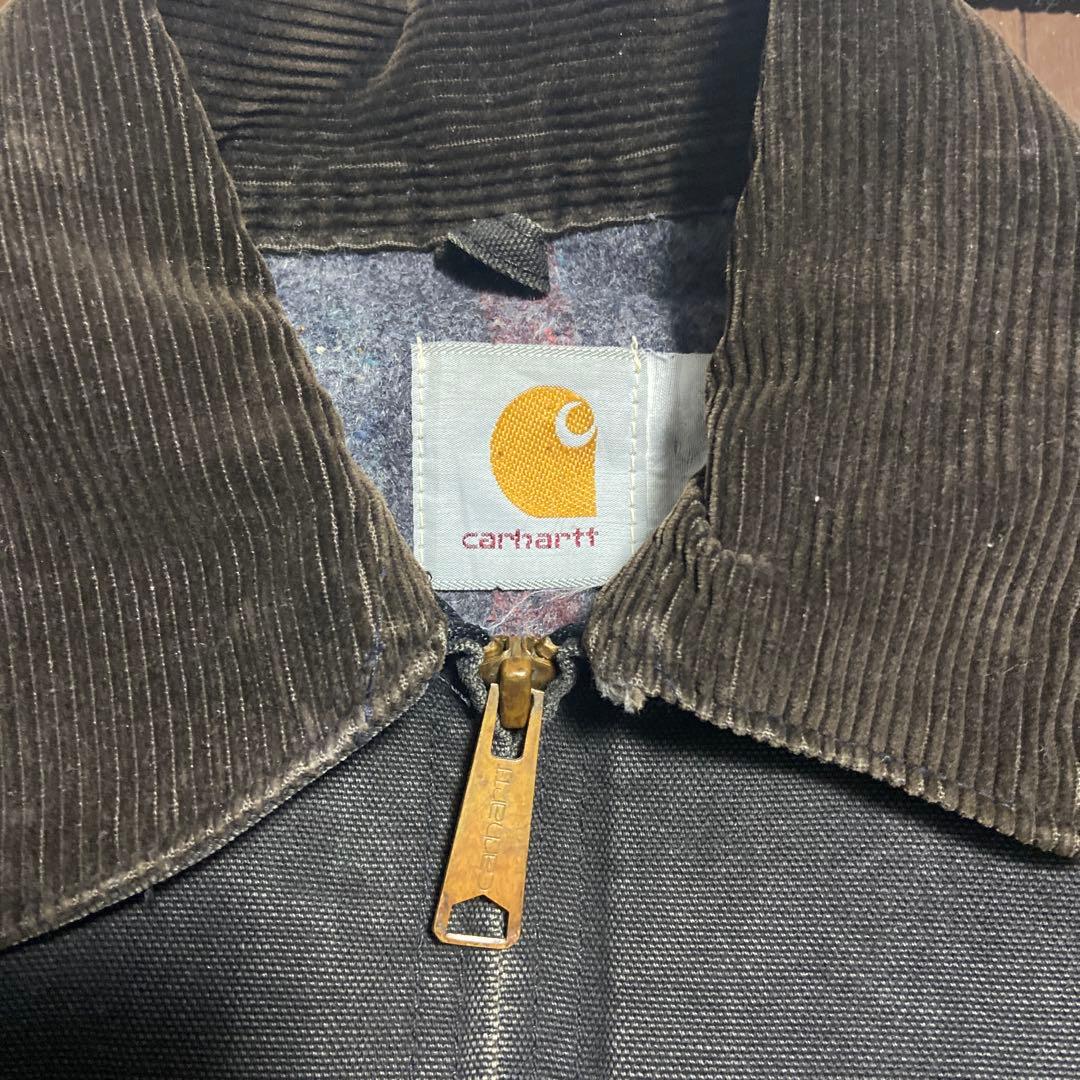 【Carhartt】デトロイトジャケット カーハート 80s USA製 ブラック