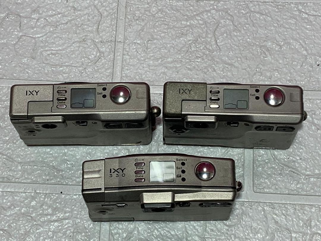 キャノン Canon IXY 330 コンパクトフィルムカメラ まとめ売り3個
