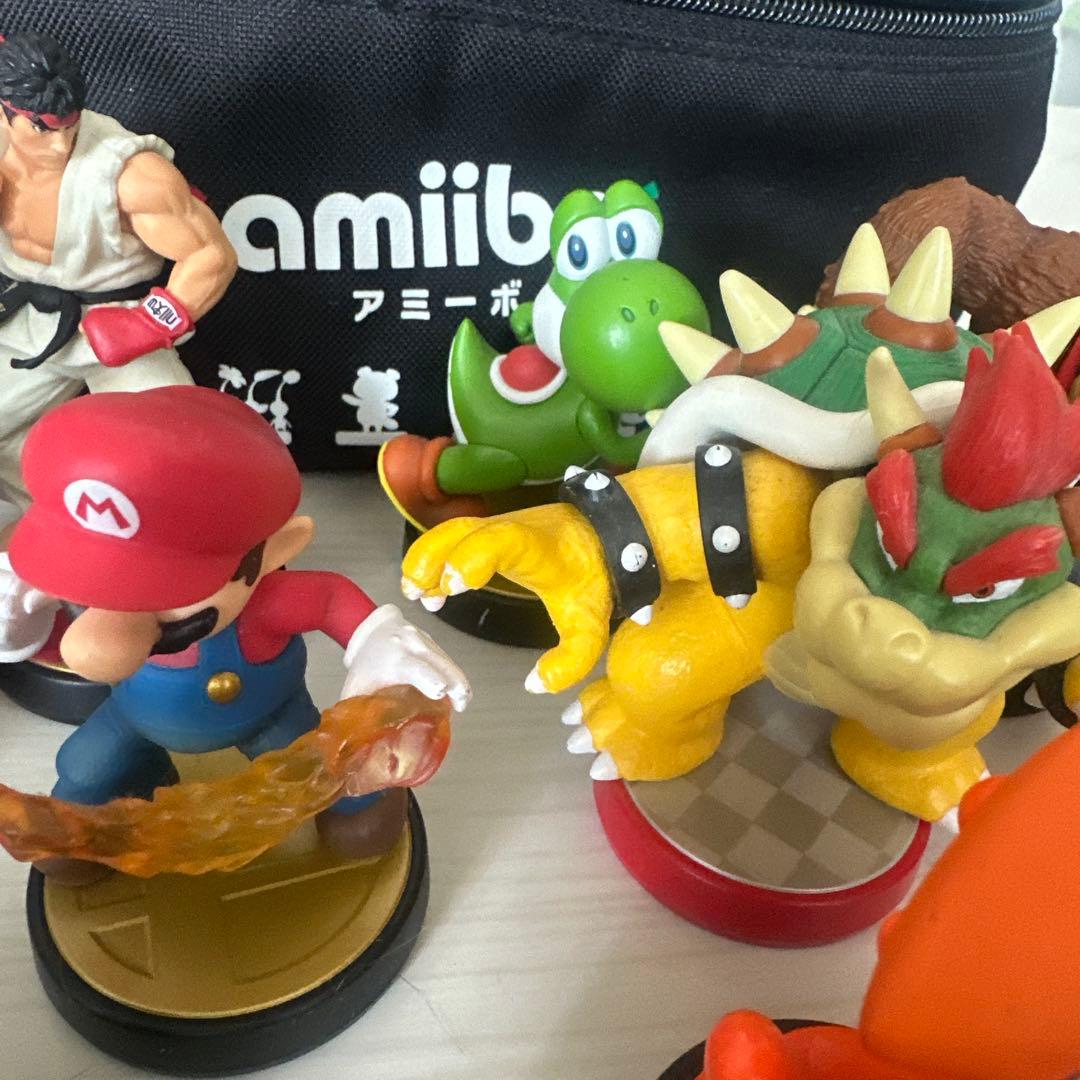 限定amiibo３点含グリーンガールパープルボーイオレンジイカなどアミーボ16点