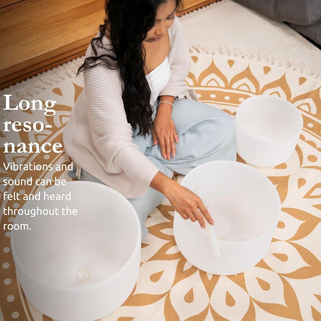 MEINLマイネル クリスタル・シンギングボウル13\"Sacral CSB13