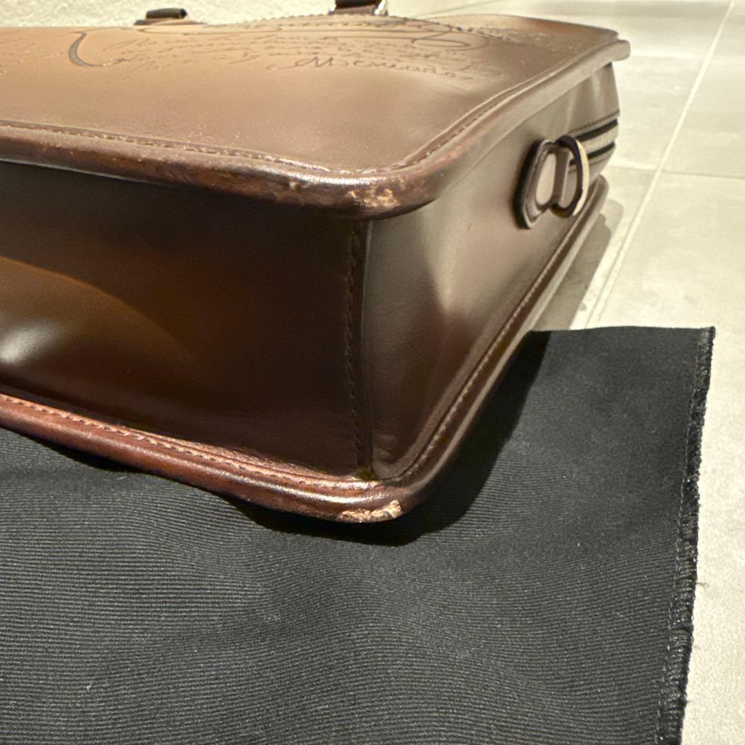 【美品】ベルルッティ アンジュール パティーヌレザー【定価682,000】希少