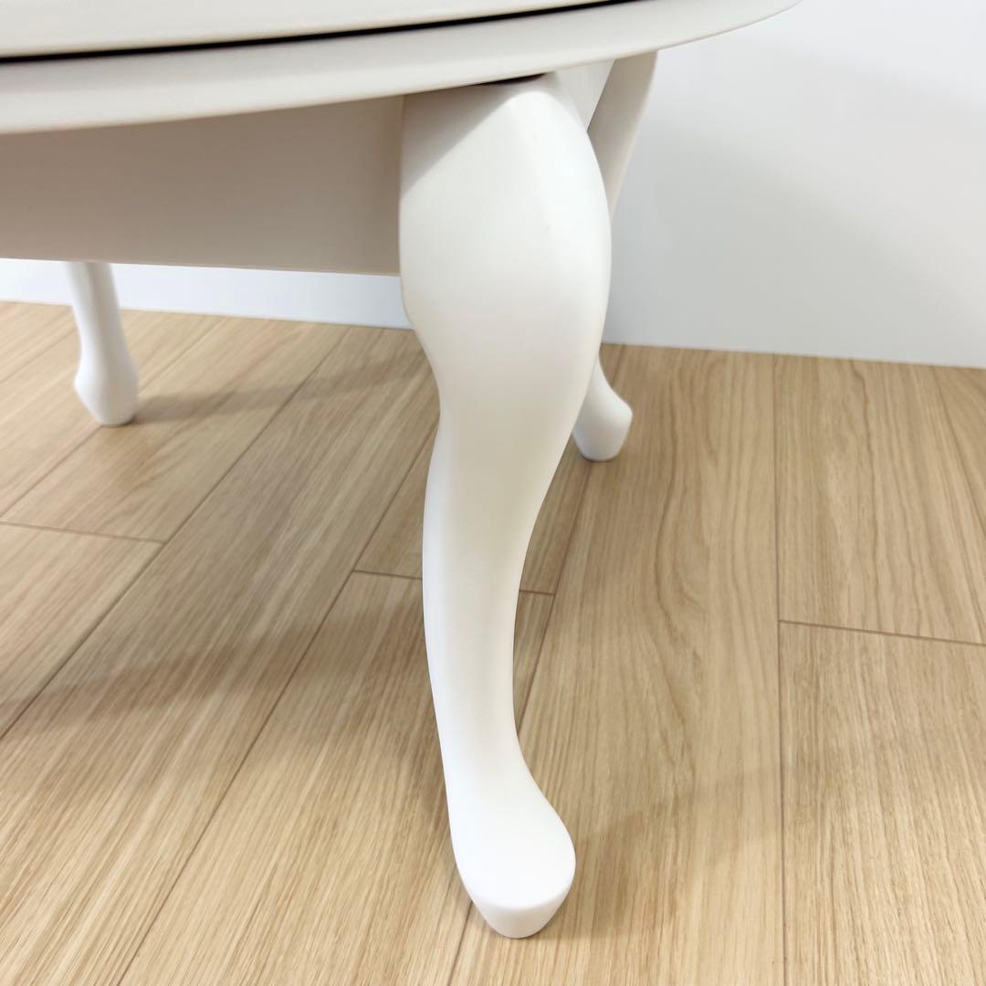 美品❗️ Francfranc こたつ 猫脚テーブル 白 ホワイト