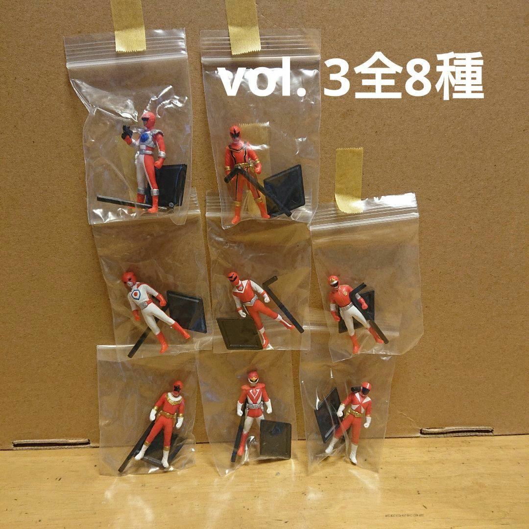 スーパー戦隊レッドクロニクルvol. 1～vol. 4全33種中31種＋ダブリ