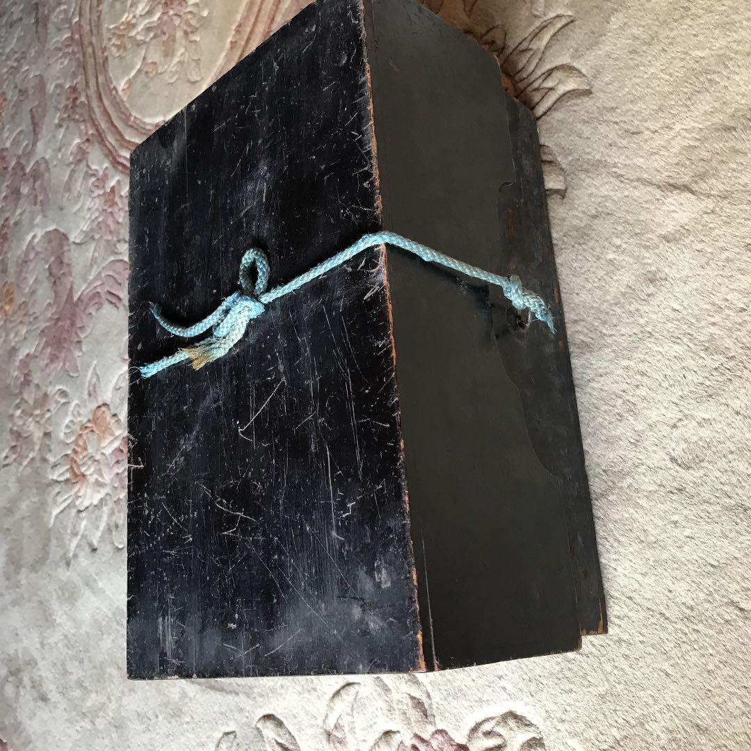 古い伎楽面　迦楼羅面？　大巾値下げ　古い箱見つかる