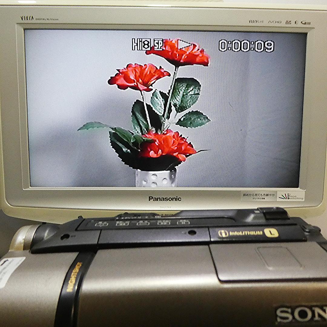 動作良好 ソニー CCD-TR290　 Video.Hi8デジタルビデオカメラ