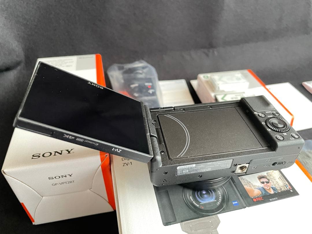 す*き様 ZV-1G SONY VLOGCAM、シューティンググリップ付き 新品