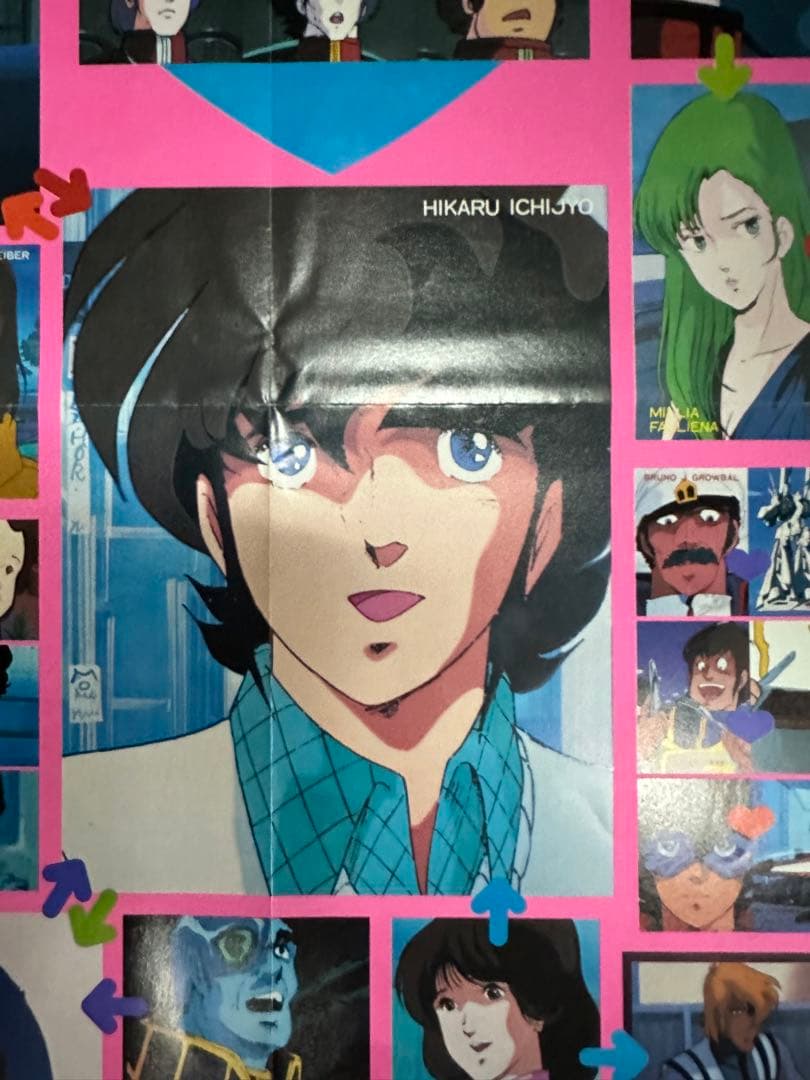 希少】マクロス　両面ポスター　アニメージュ1983年6月号付録