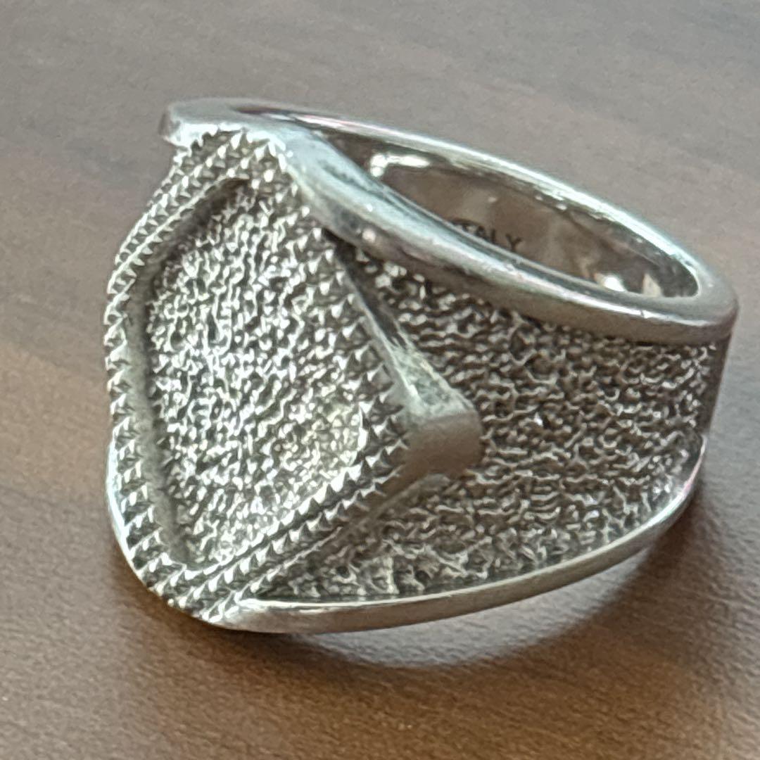 BOTTEGA VENETA ボッテガヴェネタ シュバリエリング　silver