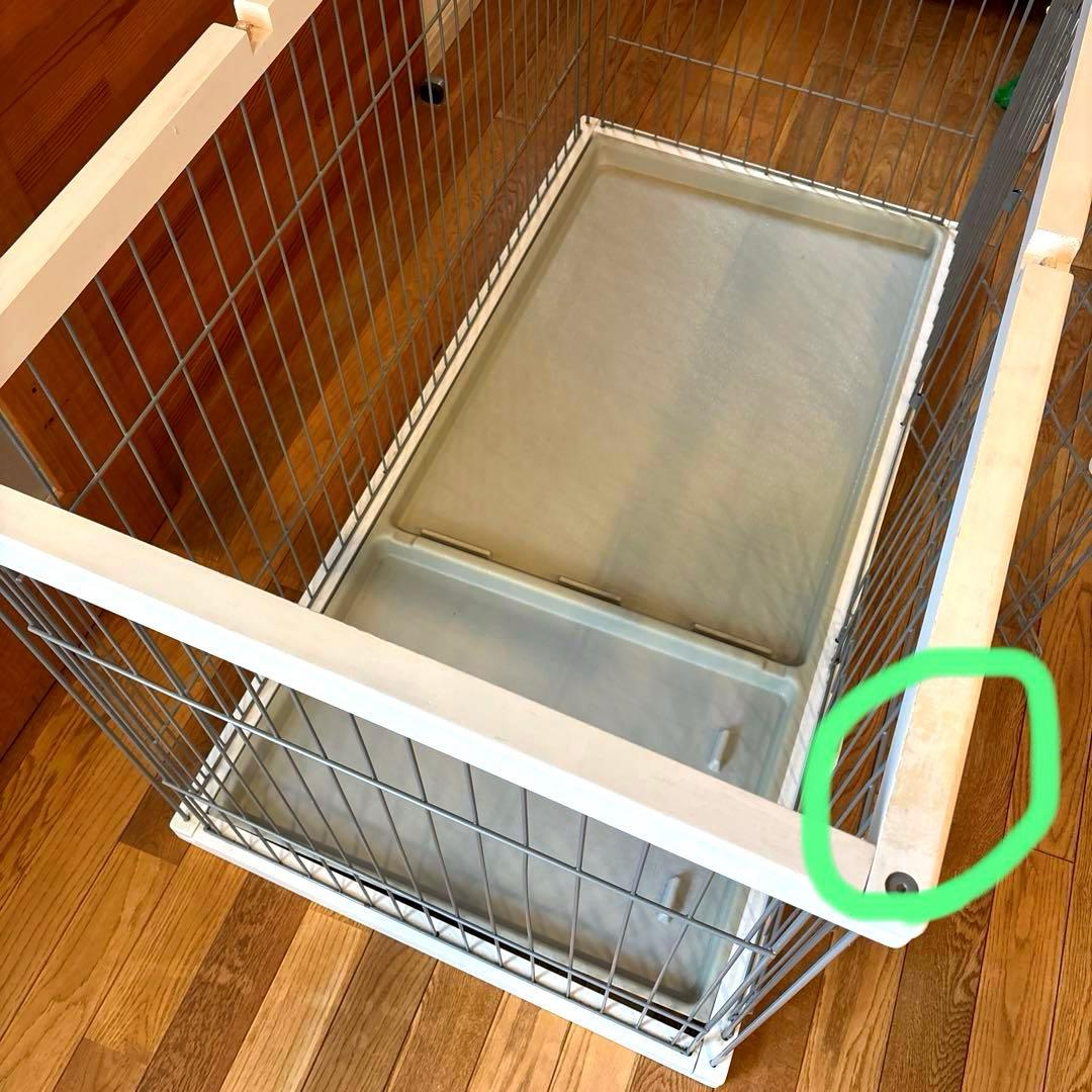 ★ ペティオ★ドッグルームサークル　小型犬用　ケージ　犬用サークル　ホワイト