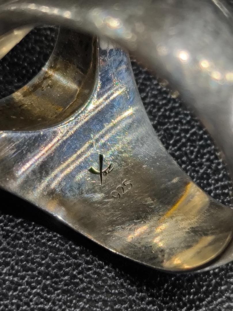 ヴィンテージ 馬蹄型デザイン ホースシュー 925 スターリングシルバーリング