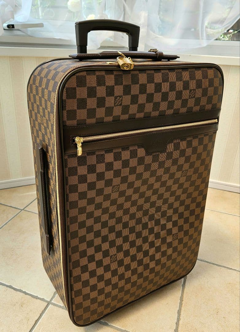 【美品 】ルイヴィトン ダミエ ペガス55 スーツケース キャリーケース