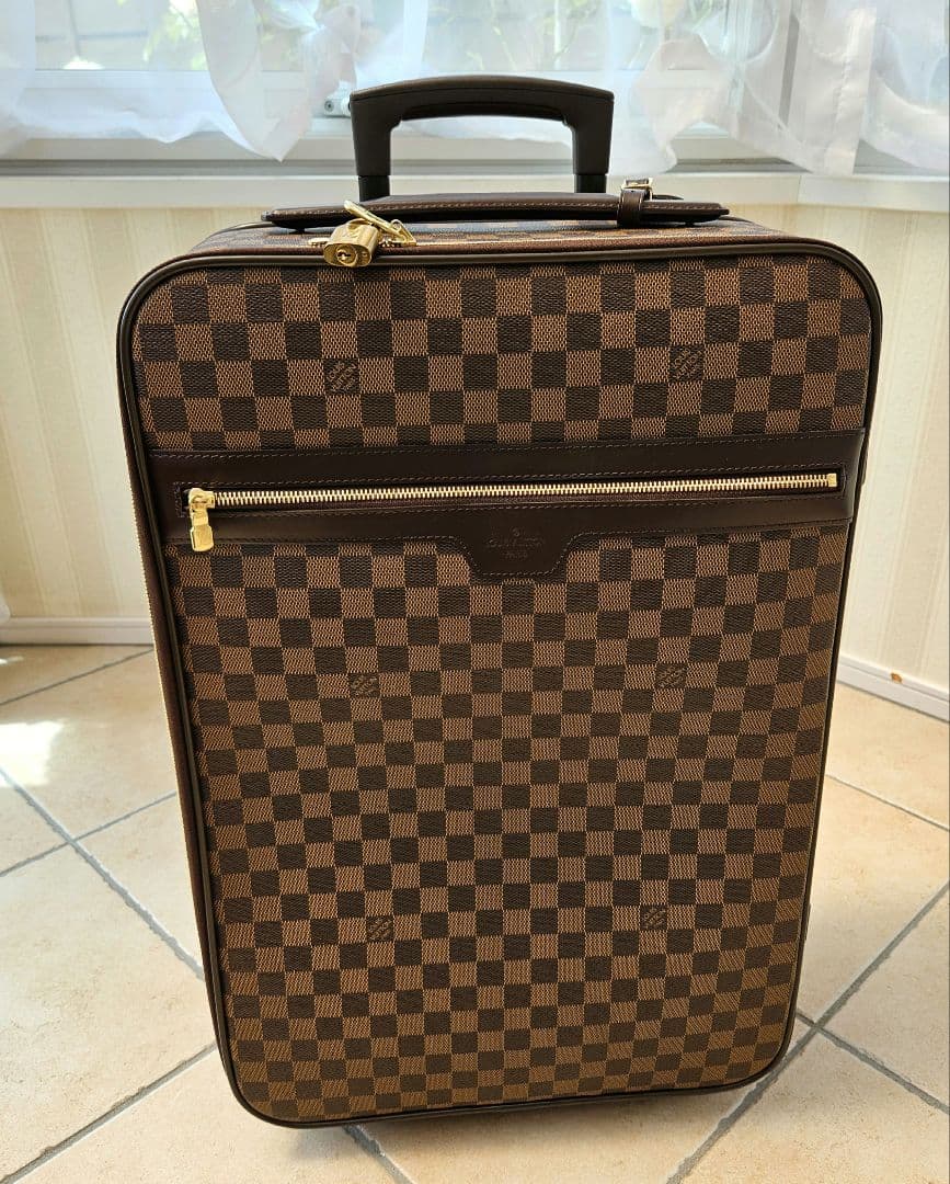 【美品 】ルイヴィトン ダミエ ペガス55 スーツケース キャリーケース