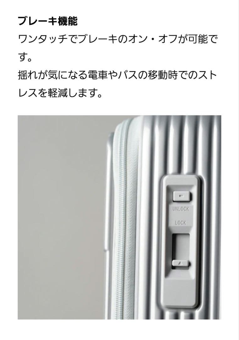 イノベーター スーツケース INV30 21L シルバー