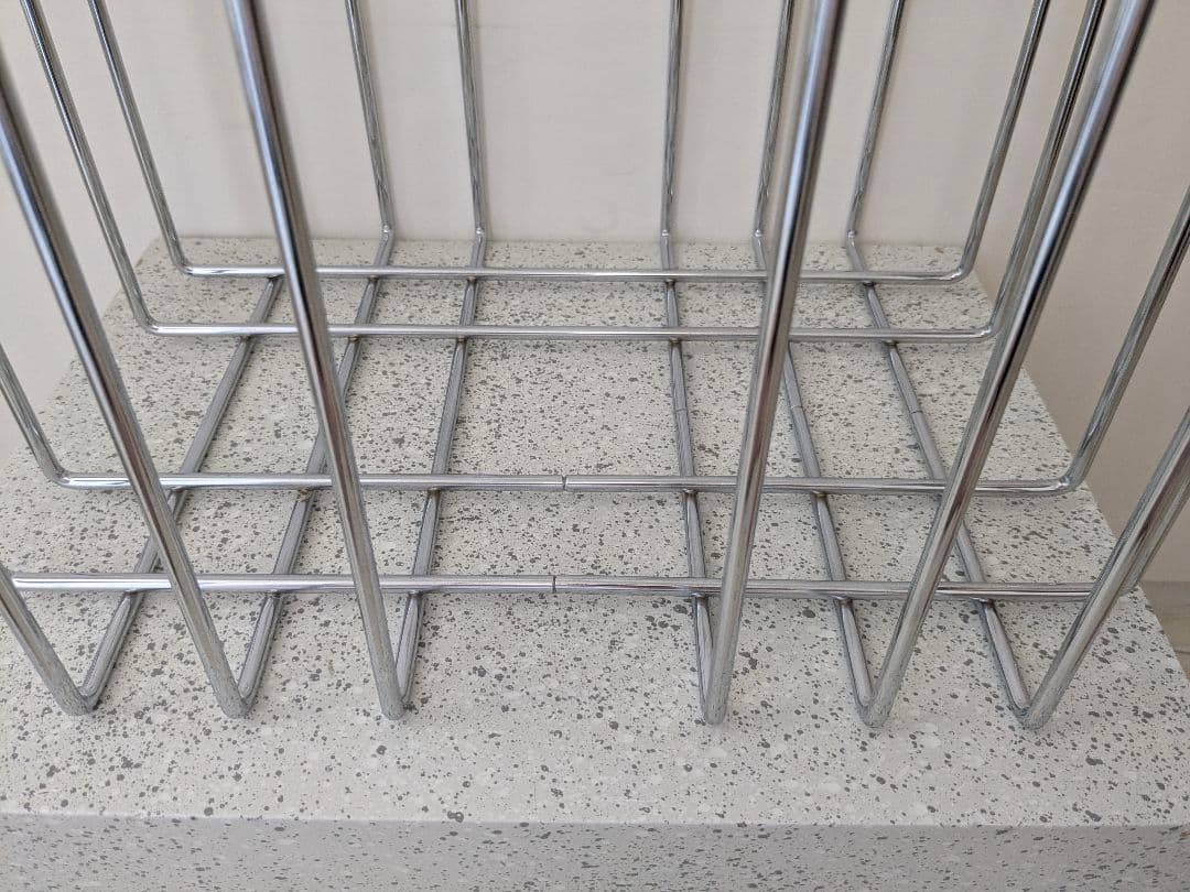 MERLO-T ペーパーコレクター スチール マガジン ラック ビンテージ