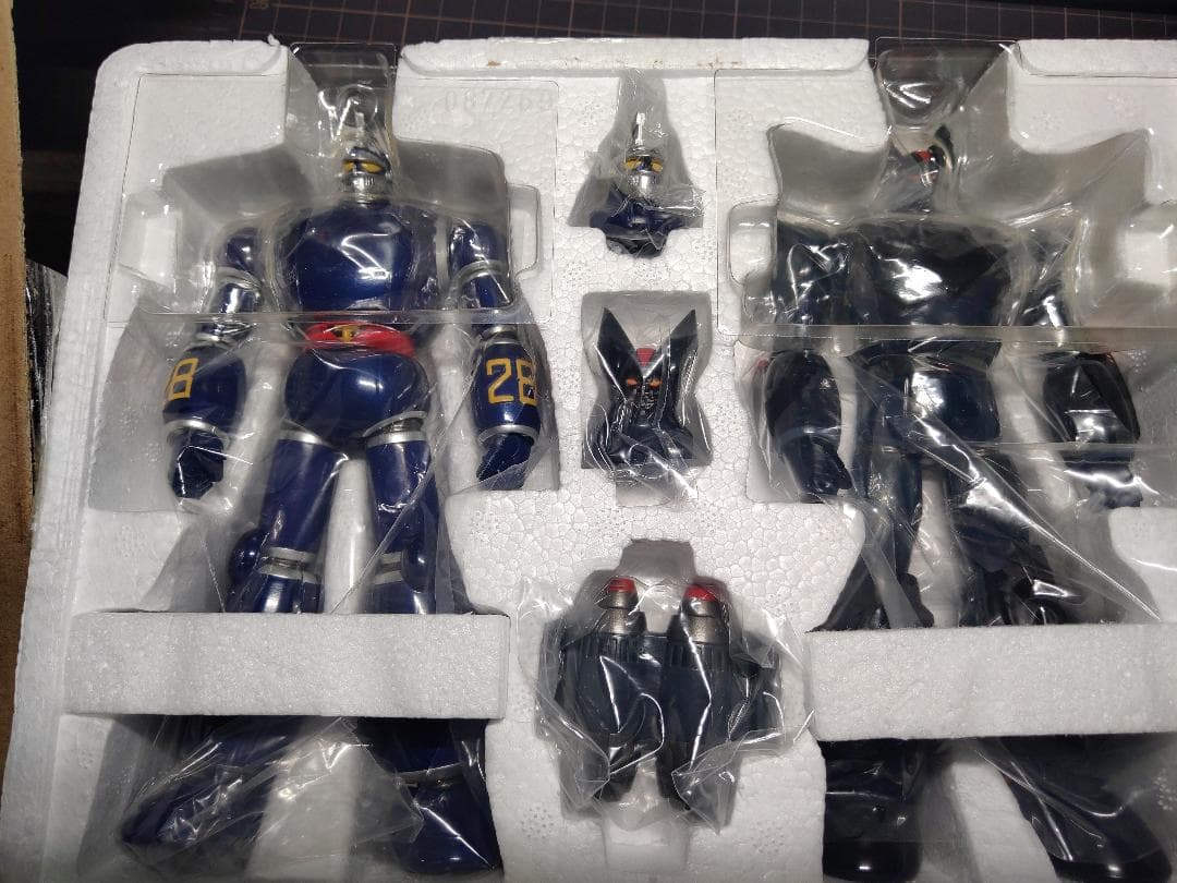 未使用　超合金魂　太陽の使者　鉄人28号vsブラックオックス