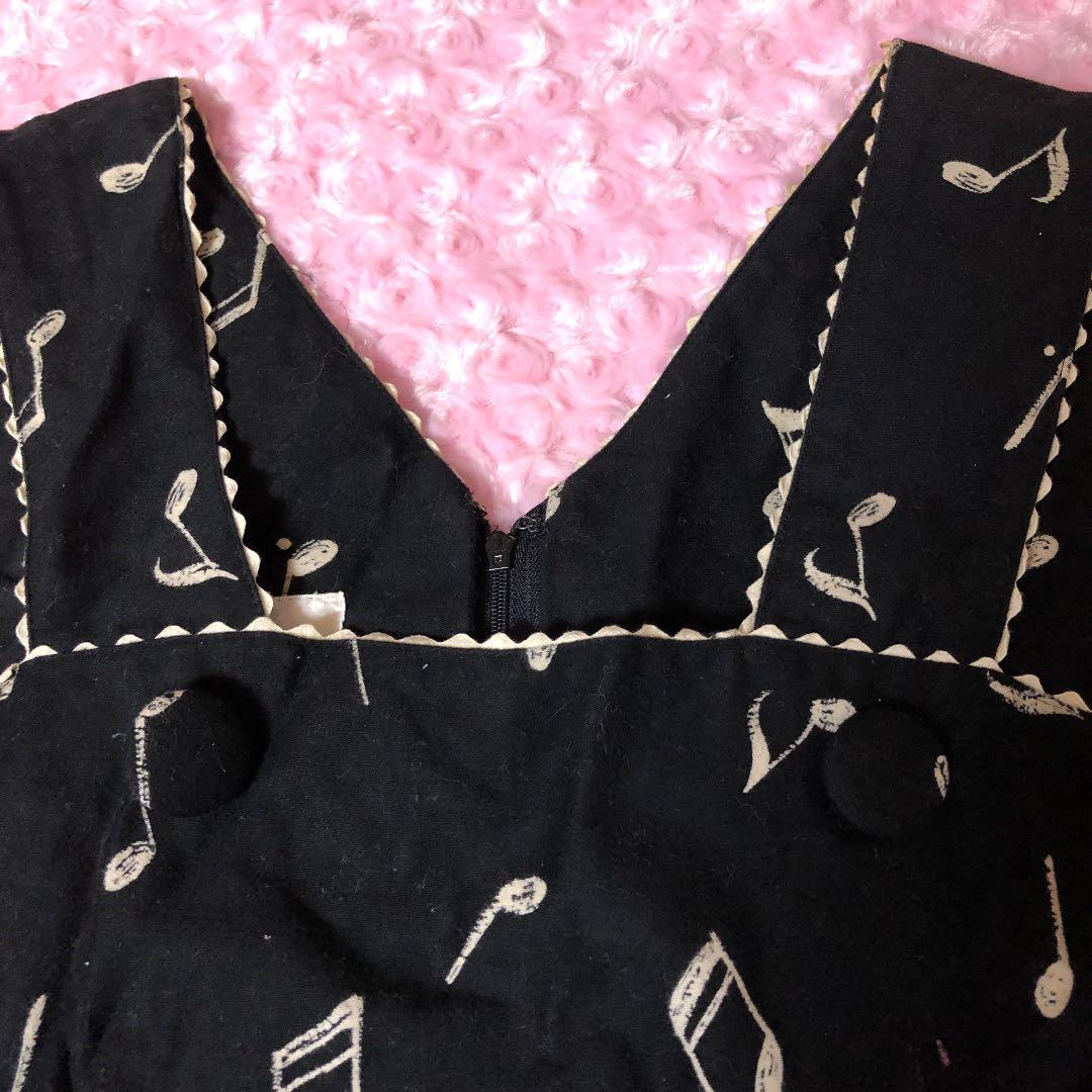 留奈さま専用の希少バレエ柄　エミリーテンプル　ジャンバースカート