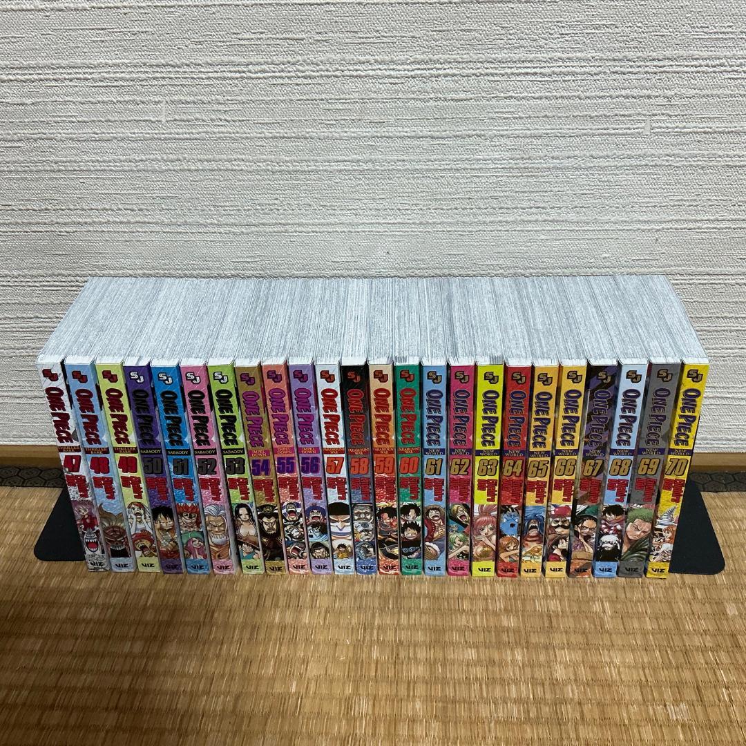 ワンピース 英語版 47～70巻 ONE PIECE BOX SET 3 美品