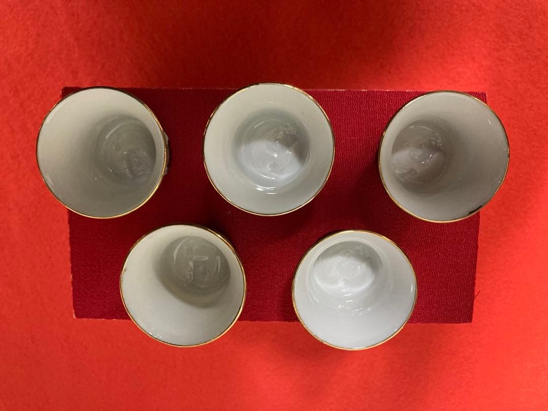 龍神　神具、仏具、供物　酒水器5個セット