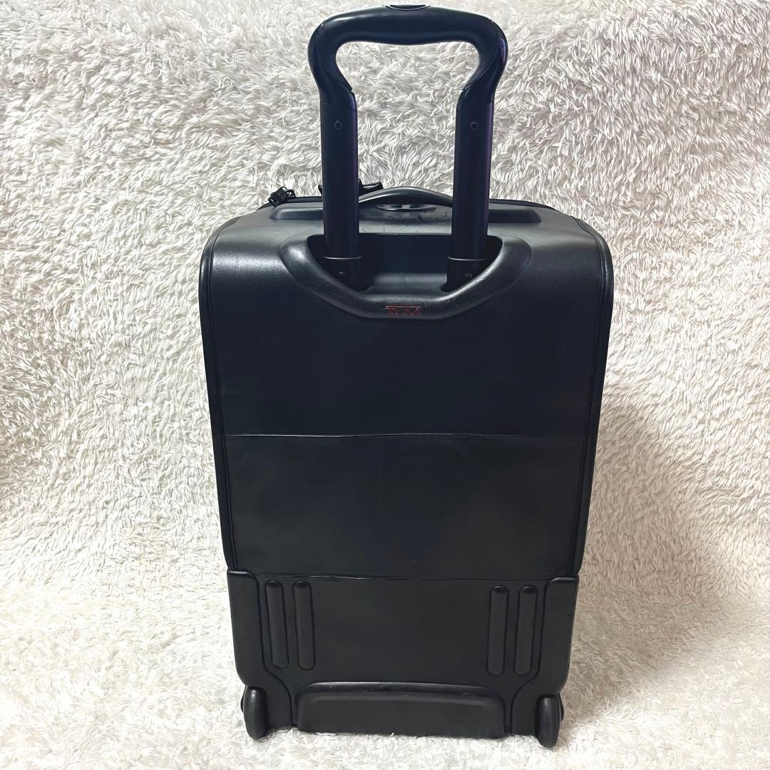 ✨超激レア✨TUMI レザーキャリーケース スーツケース 2輪 機内持ち込み