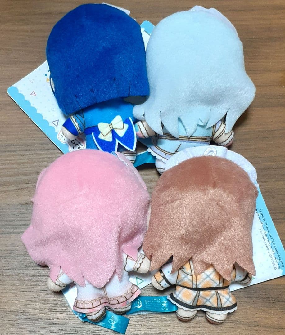 プロセカ　ふわぷち マスコット　サンリオ　モモジャン　全4種セット　ぬいぐるみ